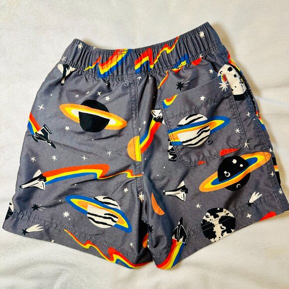 Hanna Andersson | Space Swim Shorts | 100cm/US 4 - Picture 4 of 4